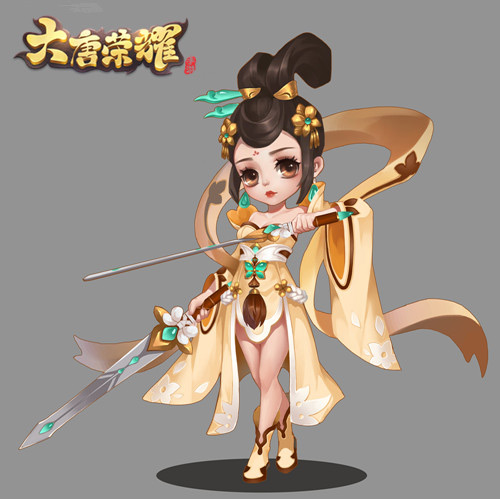 《大唐荣耀》手游形象设计原画曝光 | 益玩游戏