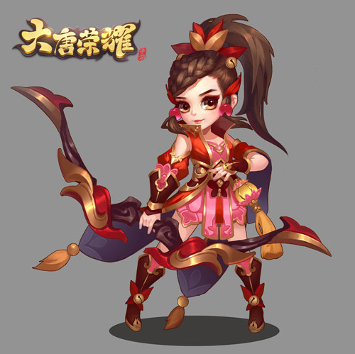 《大唐荣耀》手游形象设计原画曝光 | 益玩游戏