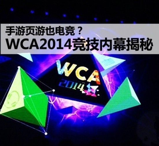 WCA2014  页游也电竞？假电竞真揽钱 