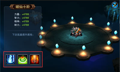 逆天仙尊 境界技能